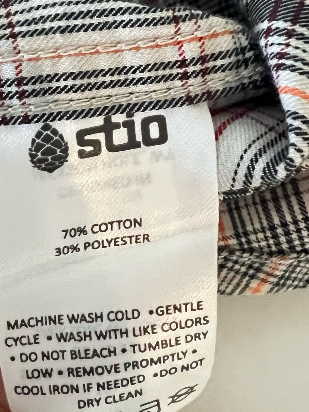 Stio Hayden Plaid Pearl Snap Western Shirt Men’s Large - Picture 10 of 14